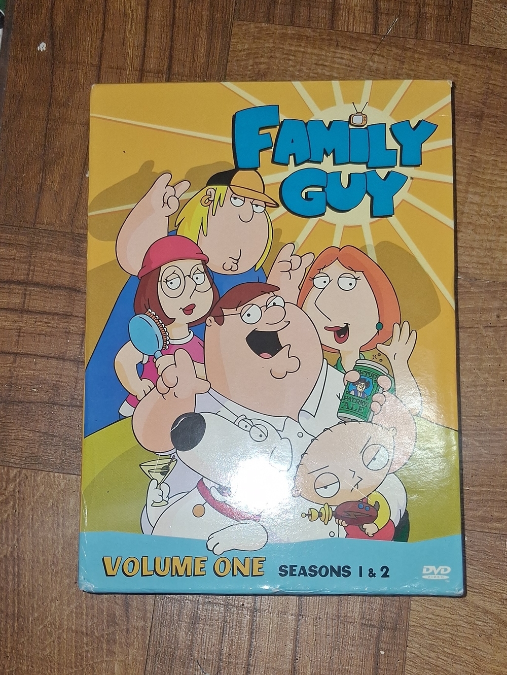 Family Guy Volume One DVD Set - Yellow & Blue